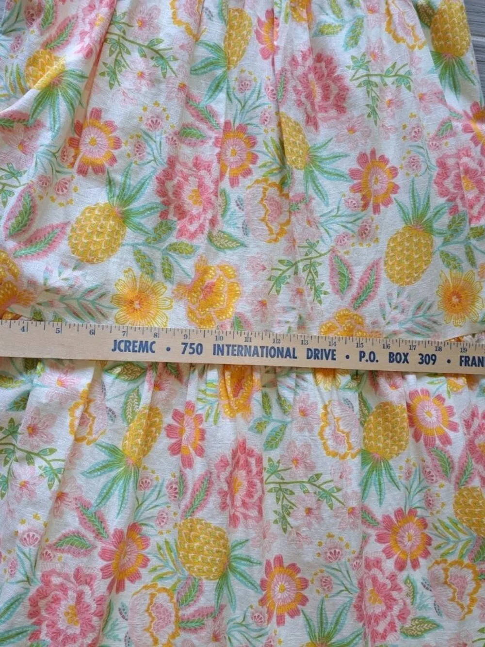 Rachel Zoe Embroidered Maxi Dress Tiered Womens Floral Size 6 Pastel Cottagecore - Picture 12 of 15